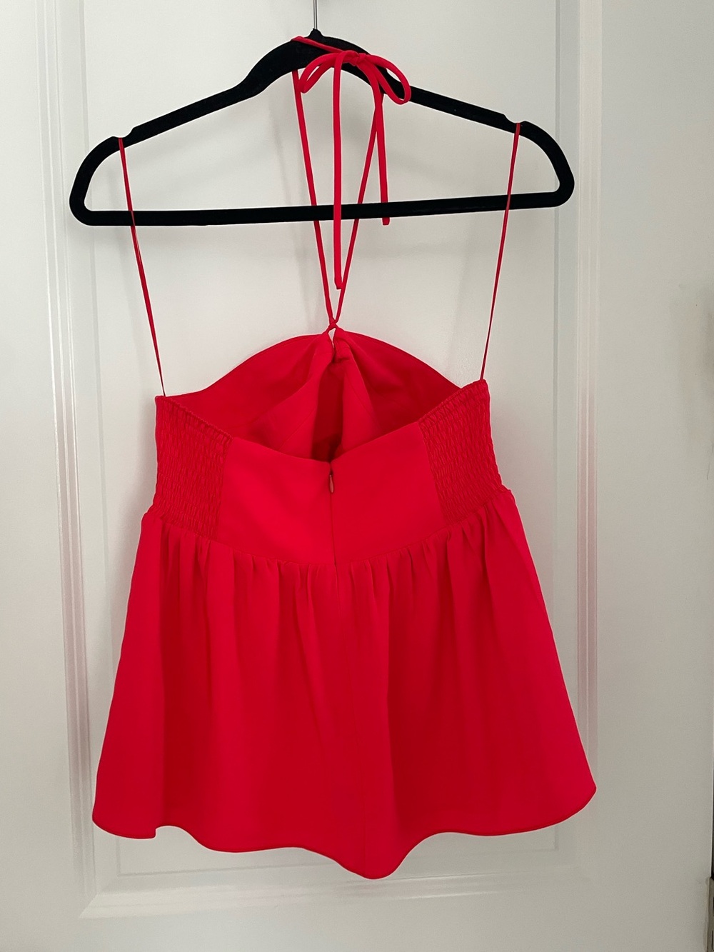 Amanda Uprichard Greca Top Babydoll Halter - Picture 5 of 6